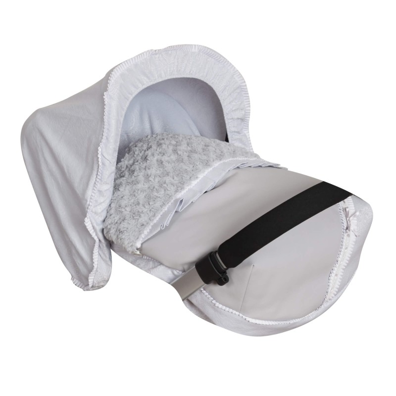 Sac pour groupe 0 Bombón Gris. (capuche incluse) Sac pour groupe 0 Bombón Gris. (capuche incluse)