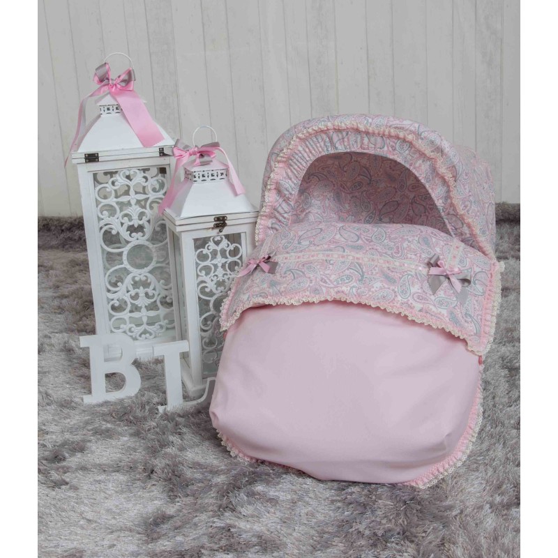 Saco para el grupo 0 Caramelo Rosa. (capota incluida) Saco para el grupo 0 Caramelo Rosa. (capota incluida)