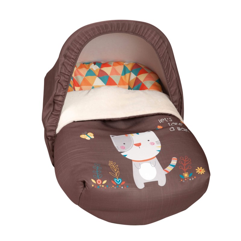 Saco para el grupo 0 Kitty Choco (capota no incluida) Saco para el grupo 0 Kitty Choco (capota no incluida)