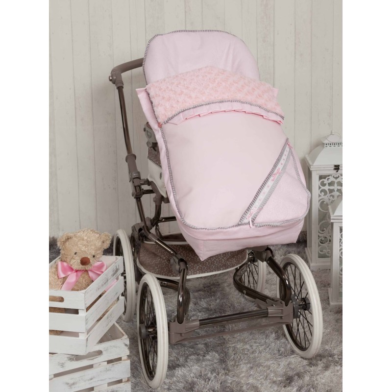 Saco para la silla de paseo Bombón Rosa Saco para la silla de paseo Bombón Rosa