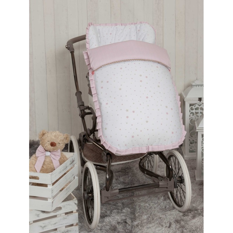 Saco para la silla de paseo Sueños Rosa Saco para la silla de paseo Sueños Rosa