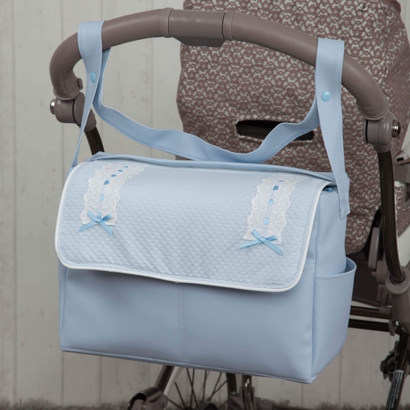Bolsa de carrinho clássica azul claro Bolsa de carrinho clássica azul claro