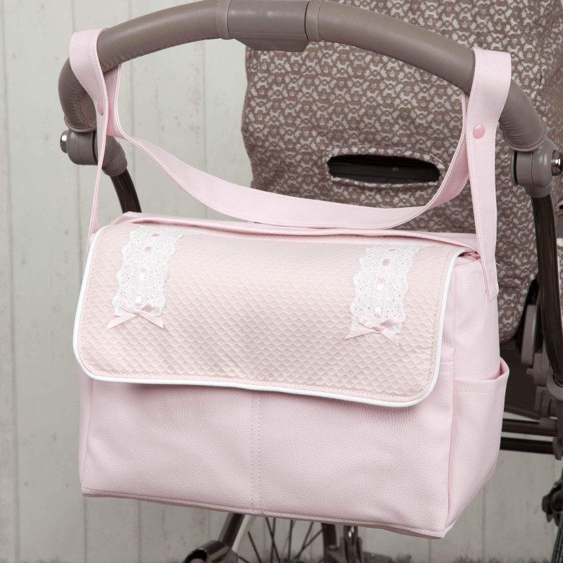 Sac de poussette classique rose bébé Sac de poussette classique rose bébé