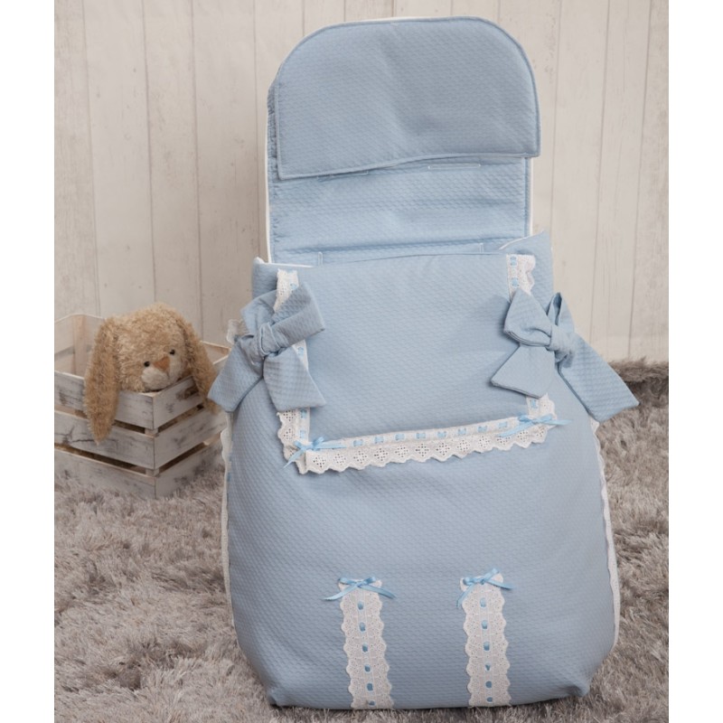 Saco 3 usos bebé Classic Azul Saco 3 usos bebé Classic Azul