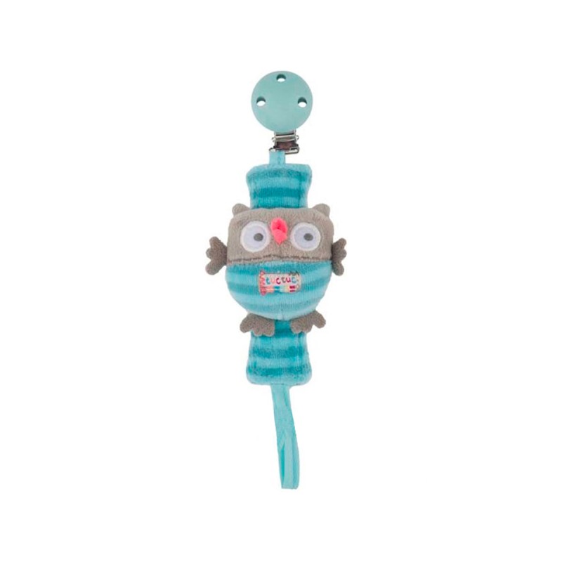 Attache-tétine bleue Magic Forest Attache-tétine bleue Magic Forest